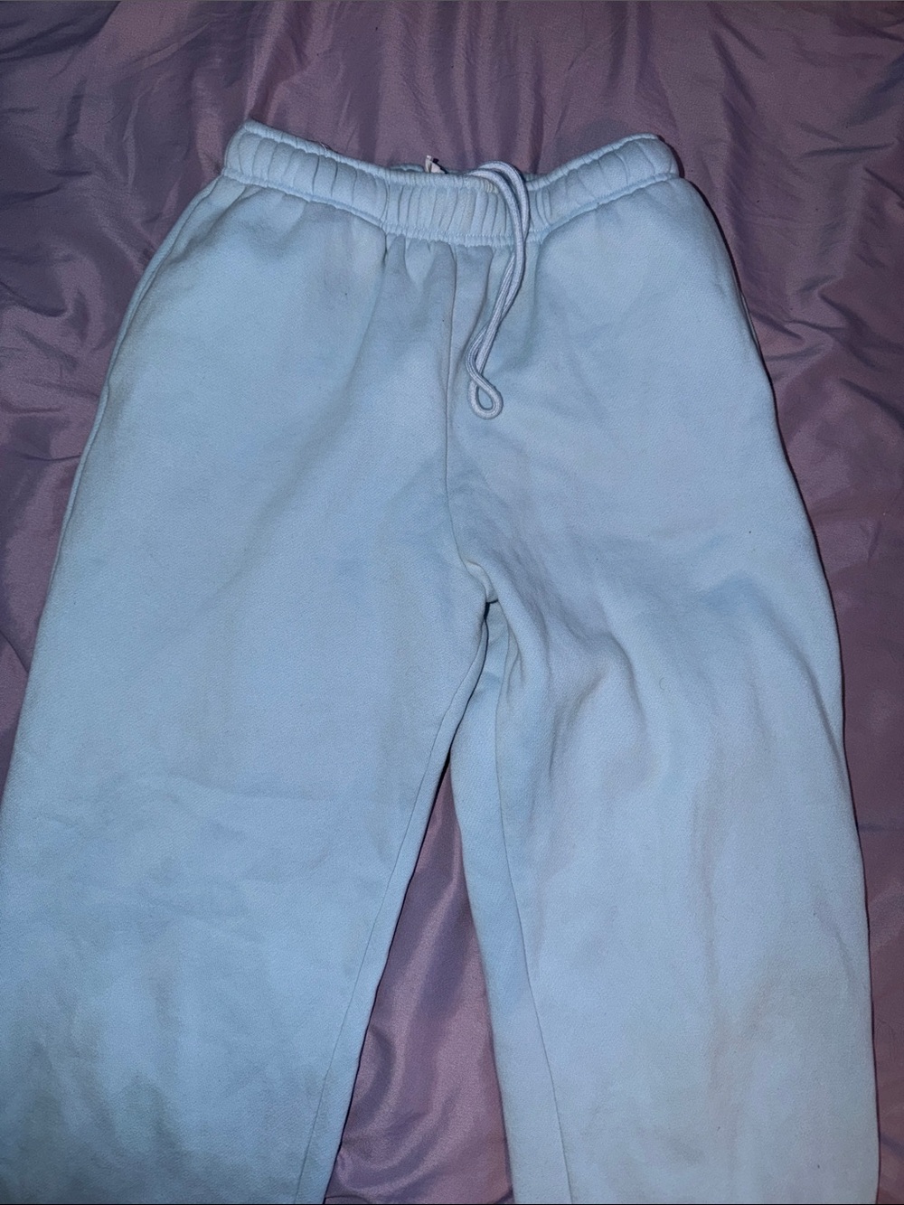 Princess Polly Light Blue Sweatpants